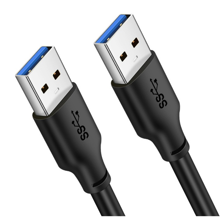 Cablu, Cabletime, USB 3.0, 2m, Negru