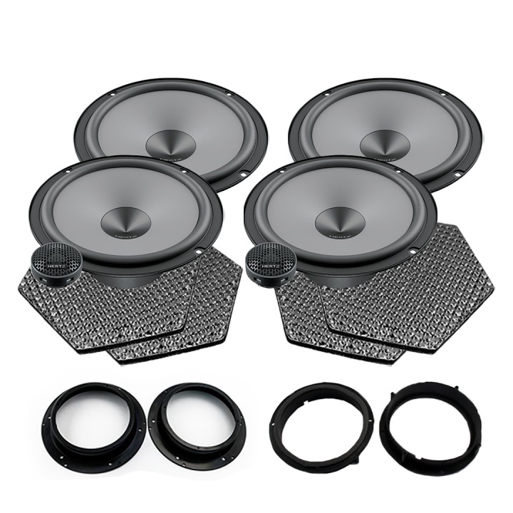 Pachet difuzoare auto Hertz Uno dedicat Volkswagen Tiguan 2016-, RMS 75W