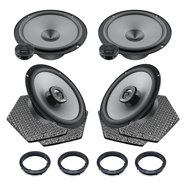 Pachet difuzoare auto Hertz Uno dedicat Volkswagen Beetle 2011-2018, RMS 75W