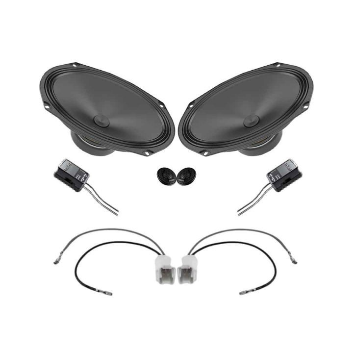 Pachet difuzoare auto Audison Prima dedicat usi fata Nissan Patfinder 2012-2021, RMS 100W