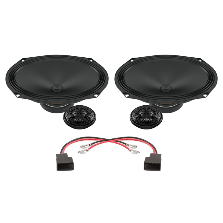 Pachet difuzoare auto Audison Prima dedicat usi fata Toyota Avensis 2009-2018, RMS 100W