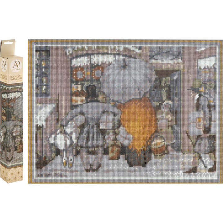 Craft Sensations - Puzzle Gyémántfestmény: Anton Pieck: Kiadás - 1 - 39 darab