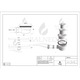 Sifon pentru cadita de dus, Balneo, Material ABS, Eficienta ridicata de drenaj, Fabricat din materiale de inalta calitate, Atentie la detalii, Aspect modern, Usor de montat, 68 mm, Alb