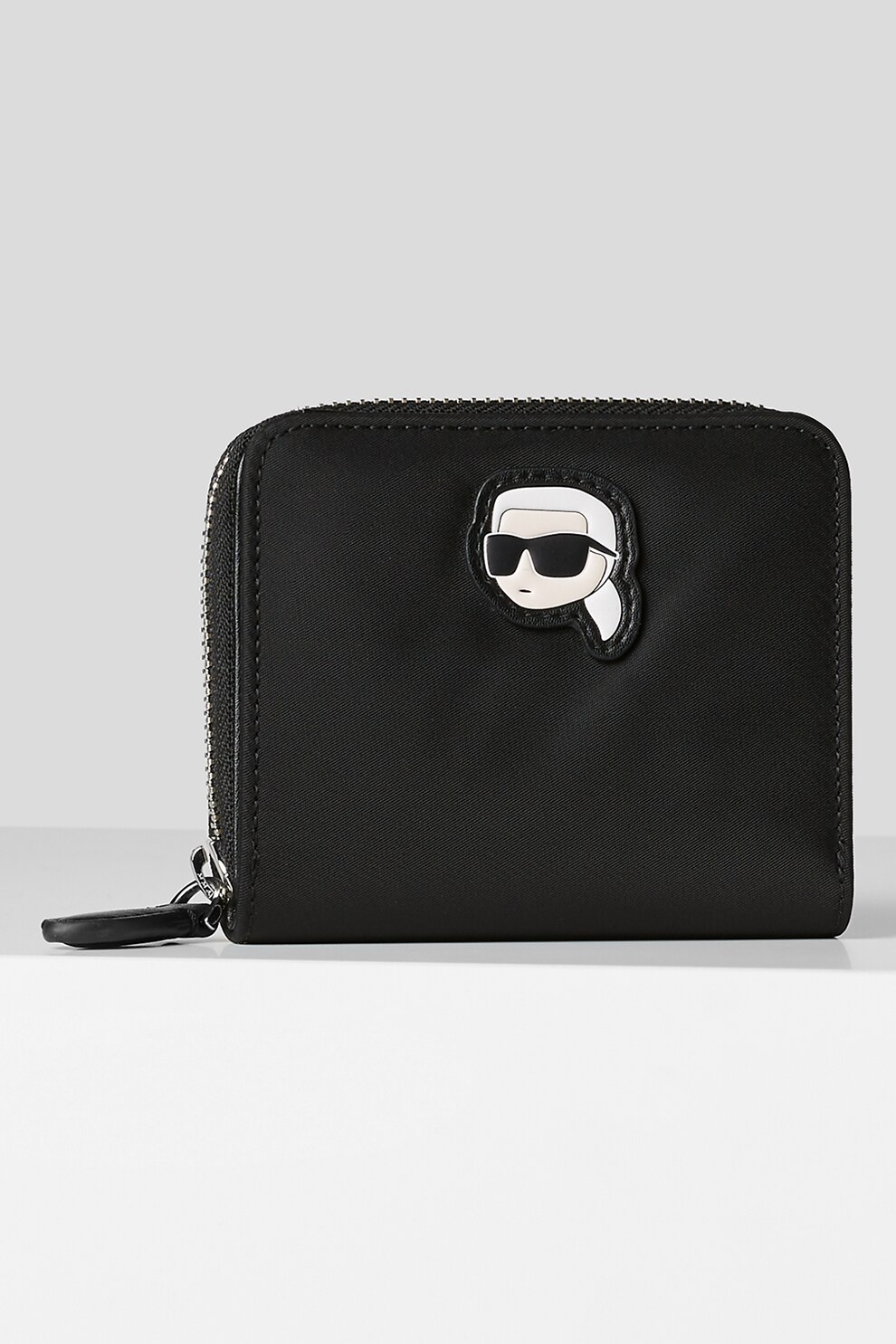 Karl Lagerfeld, Portofel cu fermoar Ikonik 2.0, Negru