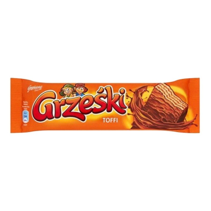 Napolitane Grzeski, Crema de Ciocolata, Cantitate 36 g