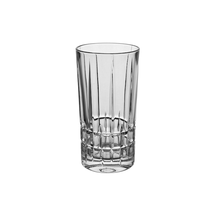 Üveg, Bohemia, 350 ml, Kristály, Átlátszó