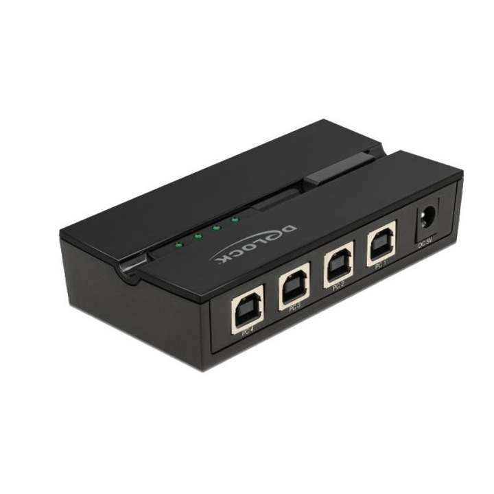 Хъб USB, Delock, черен
