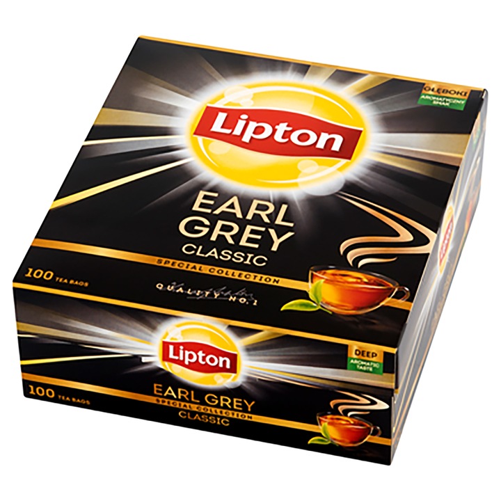 Fekete tea, Lipton, 1,6 g, 100 darab