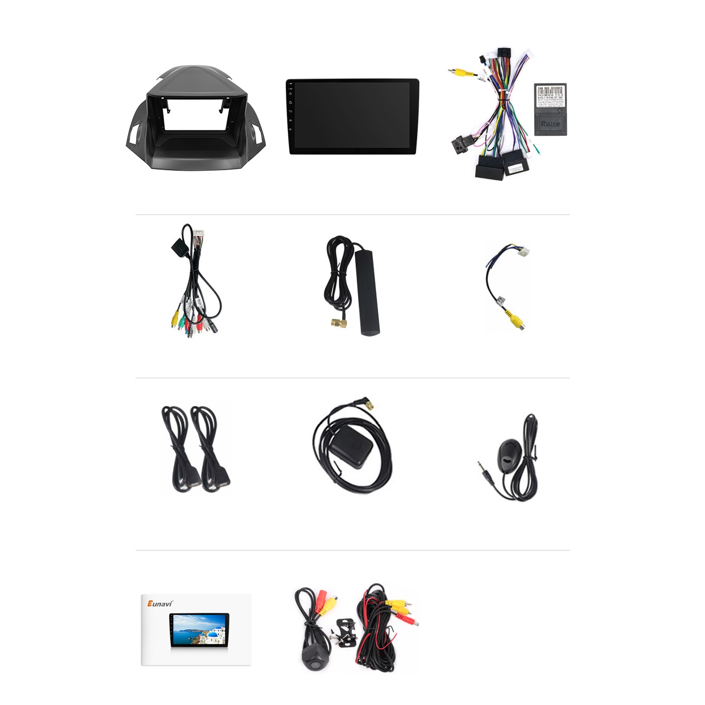 Navigatie cu Android 10,7862 4 GB RAM 64 GB ROM, Ecran de 9 Inch ...