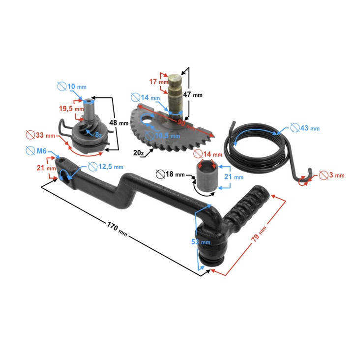Twenty One 1 robogó lábindító - szett
