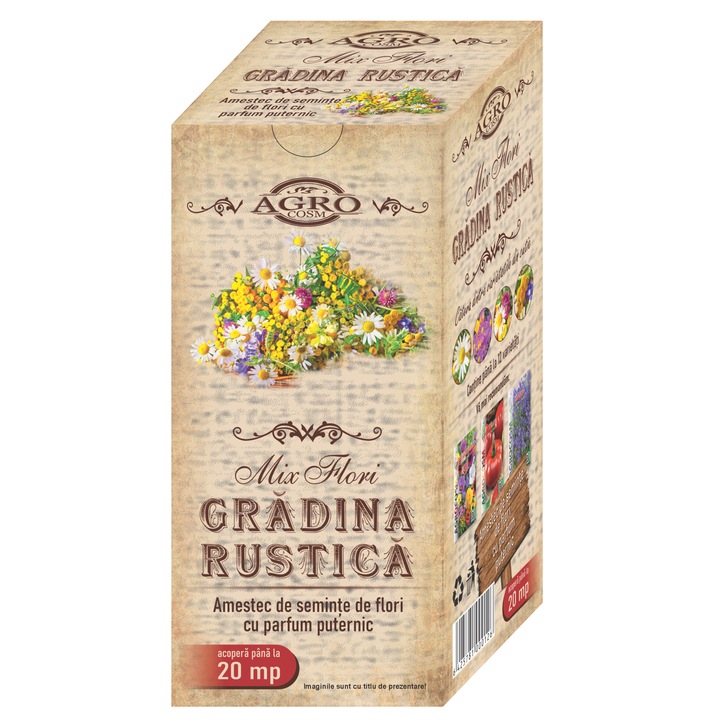 Seminte flori Gradina Rustica 180 gr