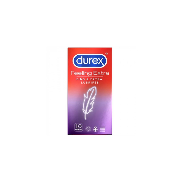 Презервативи Durex Feeling Extra, 10 броя
