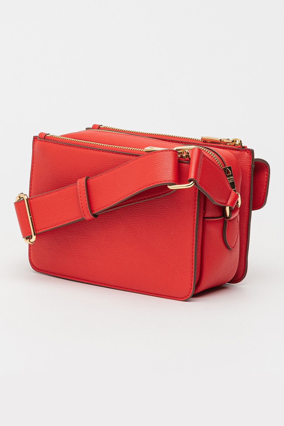 Love Moschino, Geanta crossbody de piele ecologica, Rosu eMAG.ro