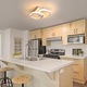 Lustra LED, Goeco, Plafoniera，Acril/Metal, Model patrate, 22 W, Lumina Calda 3000K, Alb, Pentru coridor, birou, dormitor, bucatarie，living