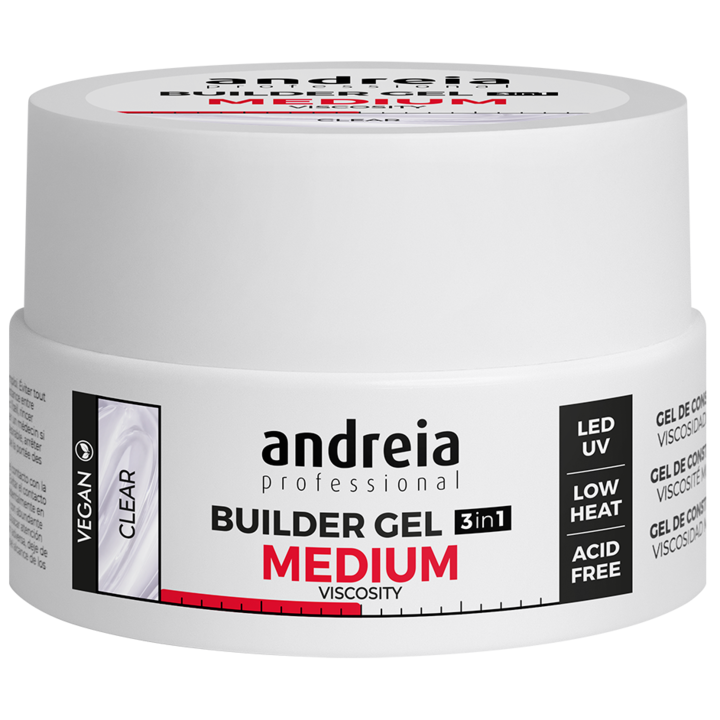 Gel de constructie transparent 22gr Medium