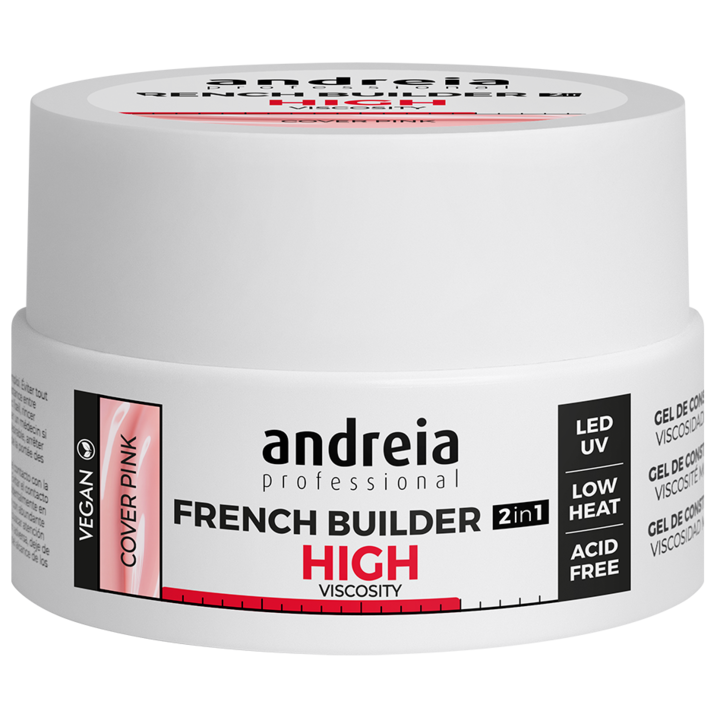 Gel de constructie French 22gr High Viscosity - Pink