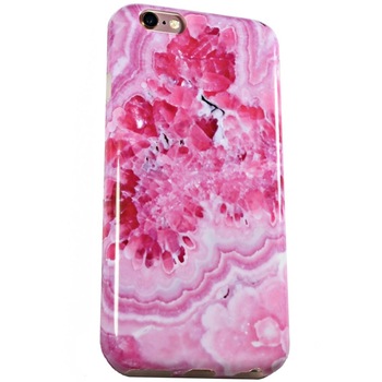 Set husa silicon dens + folie protectie ecran 360 de grade full iPhone 6 / 6S (4.7 inch) marble marmura BRIGHT PINK Set husa silicon dens + folie protectie ecran 360 de grade full iPhone 6 / 6S (4.7 inch) marble marmura BRIGHT PINK
