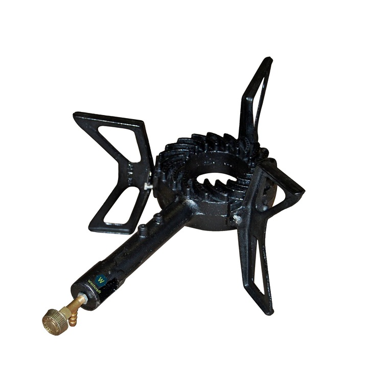 Pirostrie din fonta Wertcraft tip elicopter, 3 picioare, 1 arzator, 5.5 kW