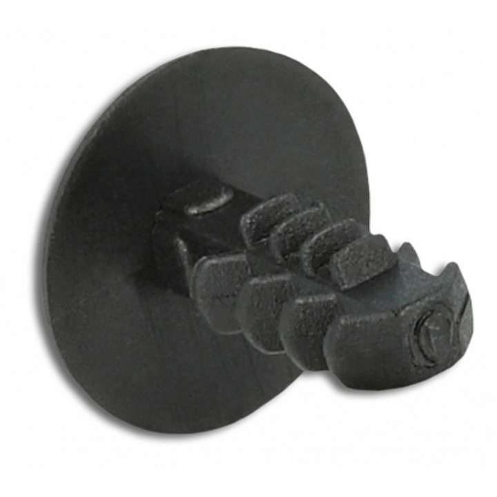 Set 10 x Capac protectie, delock, Plastic, 8.7 x 9.6 mm, Negru