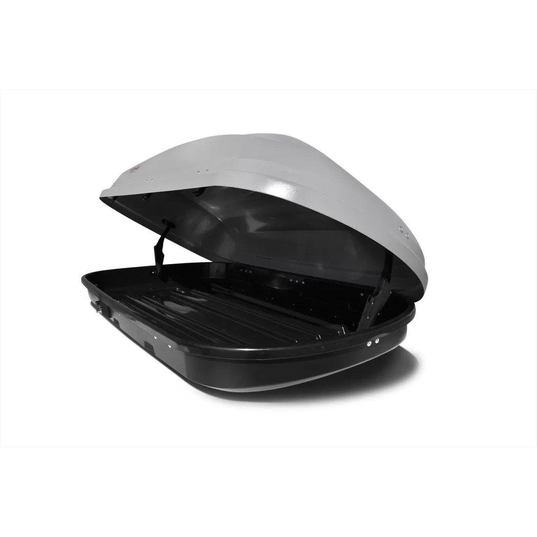 Автобокс Turino Compact, Размер 141x83x45cm, 360 литра, Сив - eMAG.bg