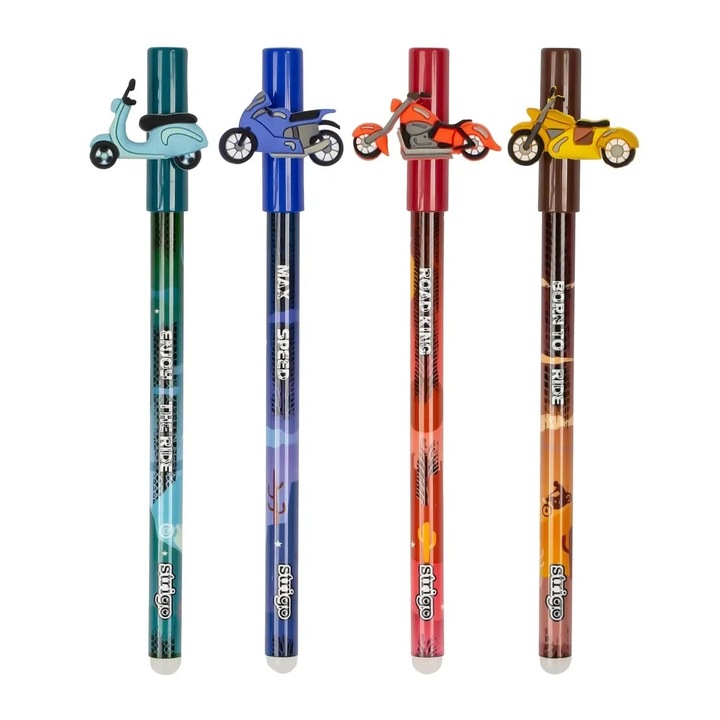 Pix Strigo - cerneala cu stergere MOTOCICLETE