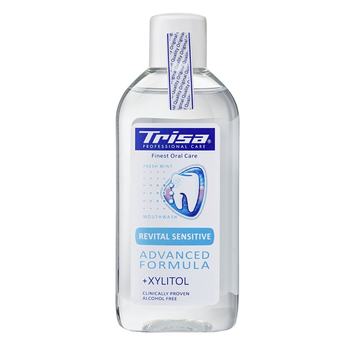 Вода за уста Trisa Revital Sensitive, 100 мл