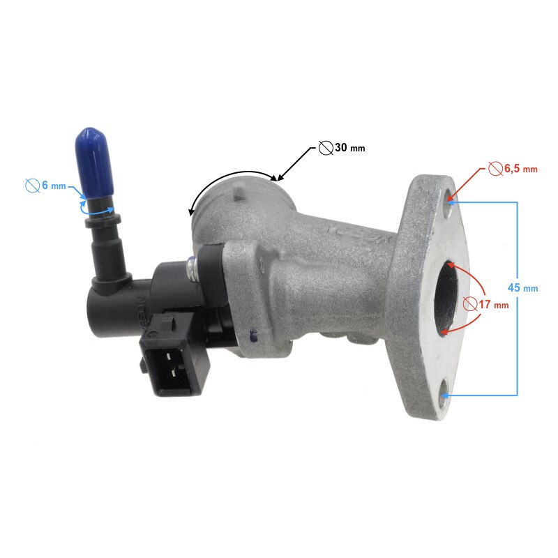 Flansa admisie, injector, moped Barton FR2, 50cc, 4T, euro V eMAG.ro