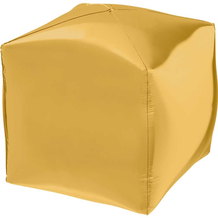 Фолиев балон CUB 4D Gold, 38 см, 74312G5