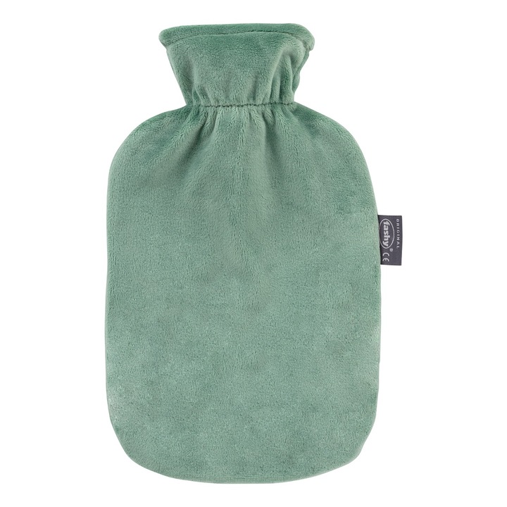 Perna termica Fashy, cu recipient pentru apa calda/rece, 2 l, verde