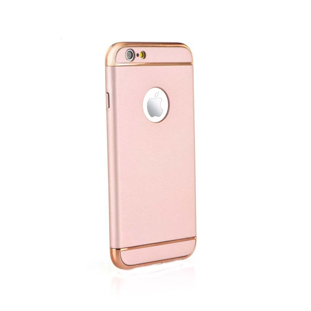 Husa Apple iPhone 7 silicon 3 in 1 Roz