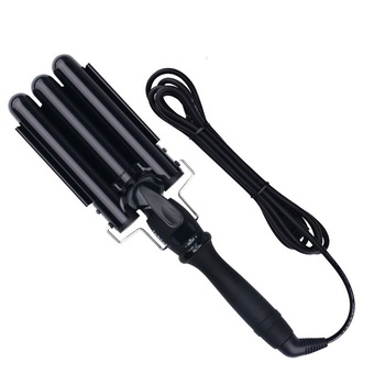 Ondulator Profesional Par 3 Tuburi 19mm, 120W, Profesional Ceramic Black Ondulator Profesional Par 3 Tuburi 19mm, 120W, Profesional Ceramic Black