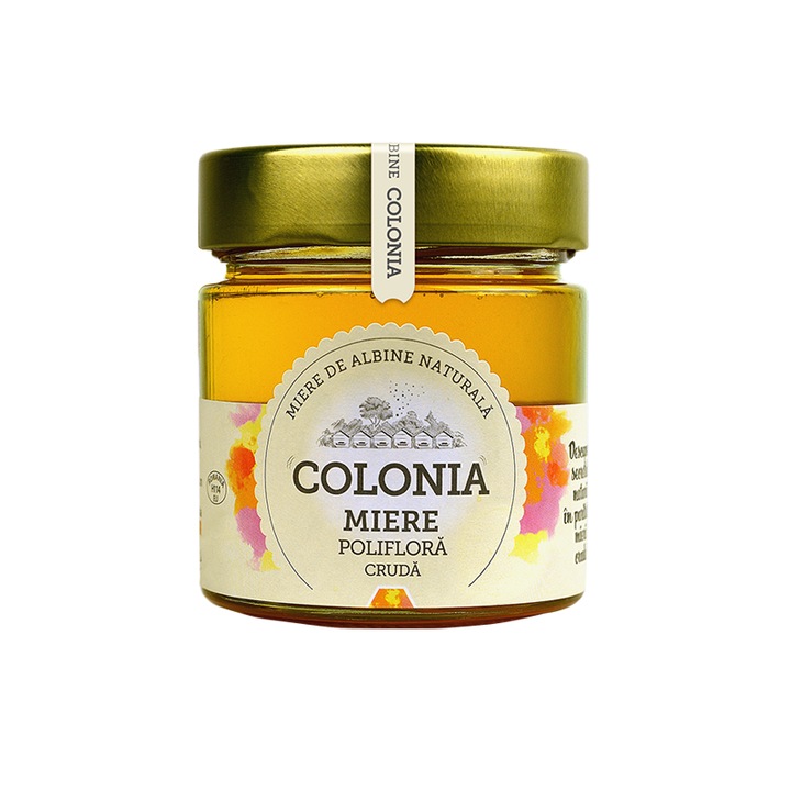 Miere poliflora cruda, Colonia, 270 g