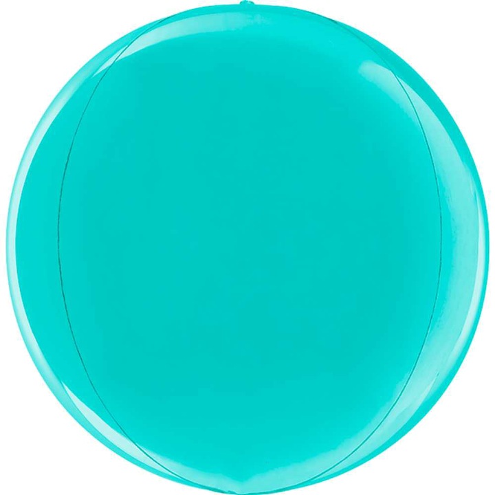Balon Folie Sfera 4D Tiffany, 29 cm, GRABO - 7411117TI