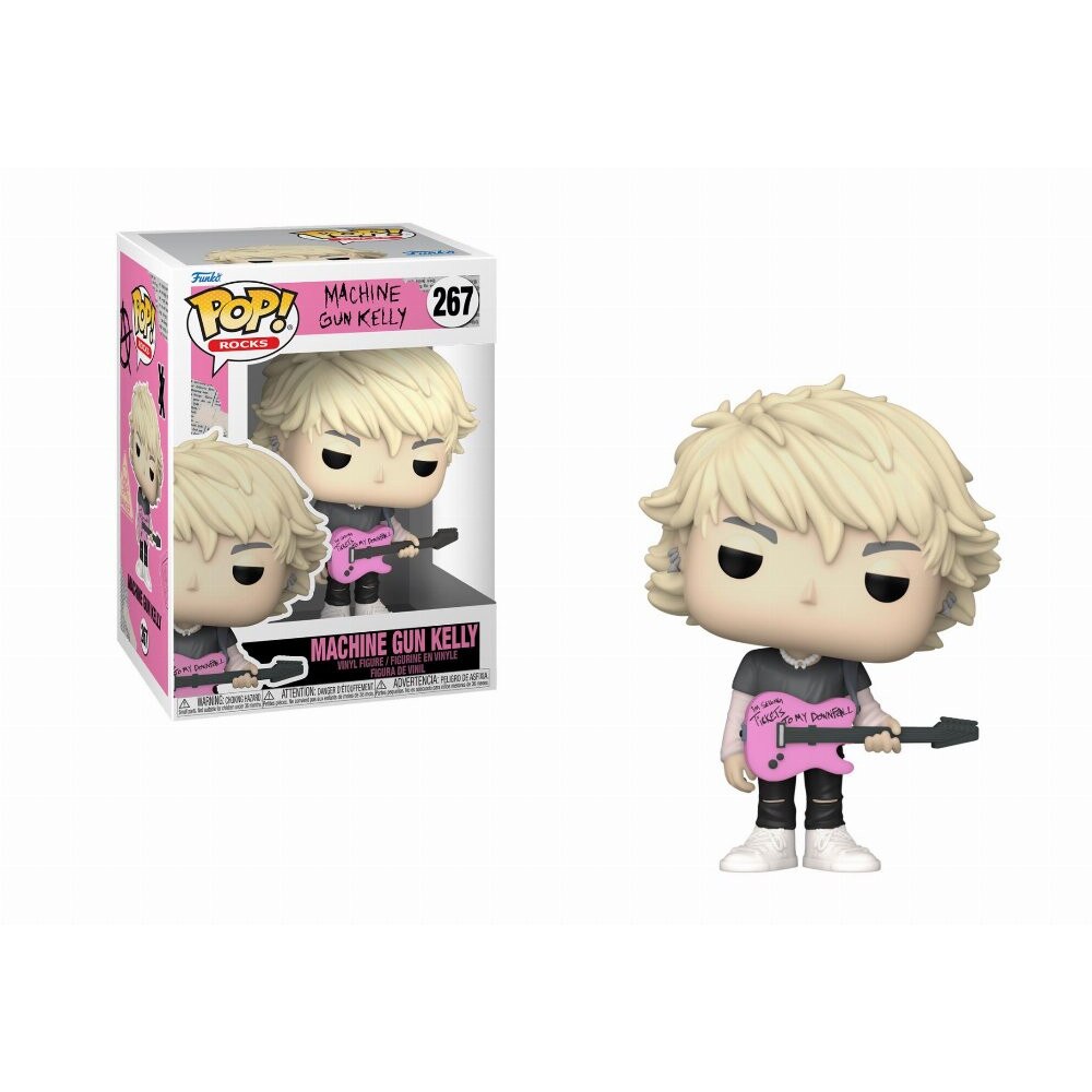 Figurina Funko POP, Rocks, Machine Gun Kelly 267, Vinil, 10 cm