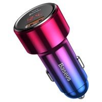 Incarcator auto, Baseus, USB, USB C, 45 W, Multicolor
