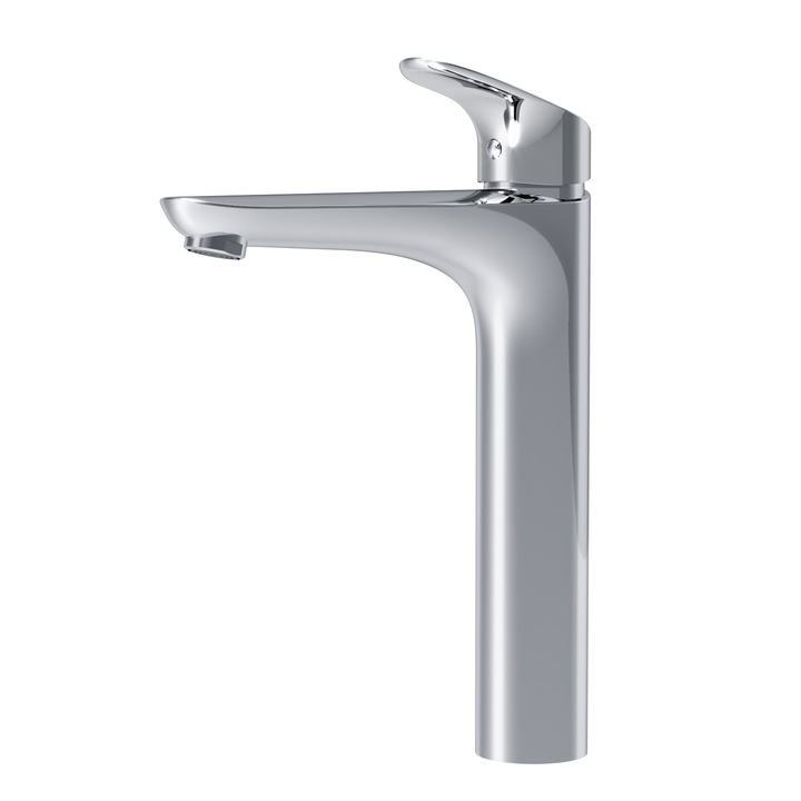 Baterie lavoar montare pe blat, cartus ceramic 35 mm, monocomanda, 3/8'', aerator, Like FLA92000 AM.PM