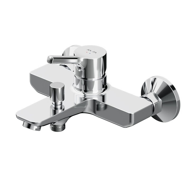 Fürdőkádcsaptelep AM.PM X-Joy S FXB10000 egykaros, sárgaréz, króm