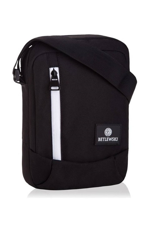 Táska, Betlewski, vállon, 19 x 4 cm, fekete