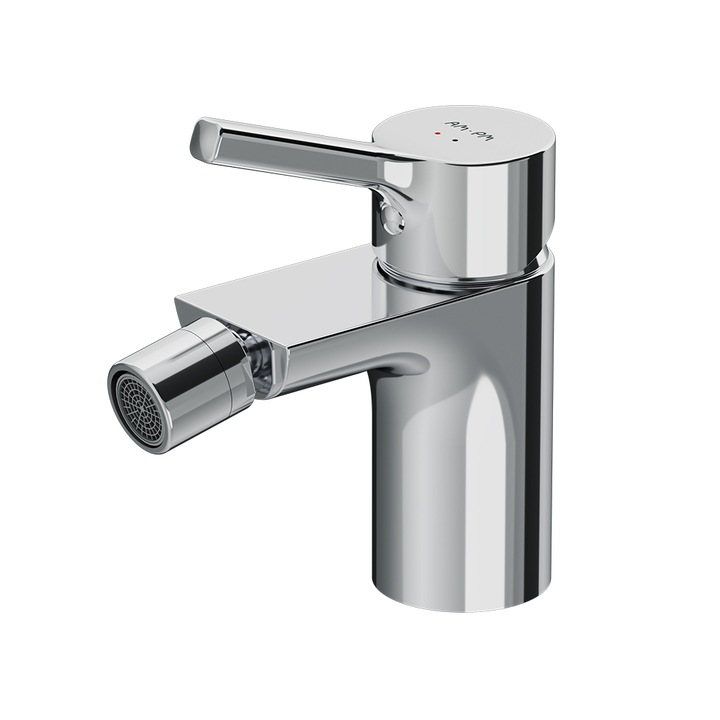 Baterie bideuc ompact, cartus SoftMotion 35 mm, geometrie Smart Angle, Crom, X-Joy S FXB83100 AM.PM