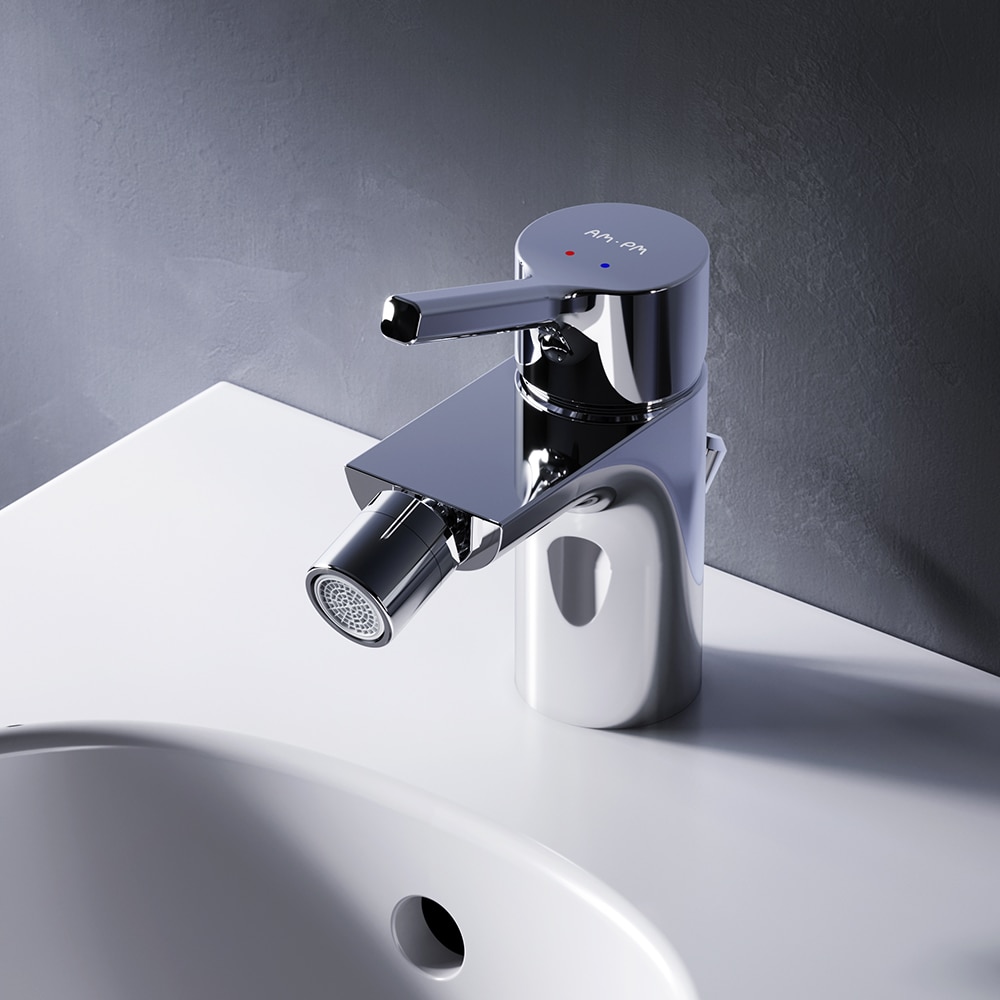 Baterie de bideu AM.PM X-Joy-S FXB83100, monocomanda, cartus ceramic ...