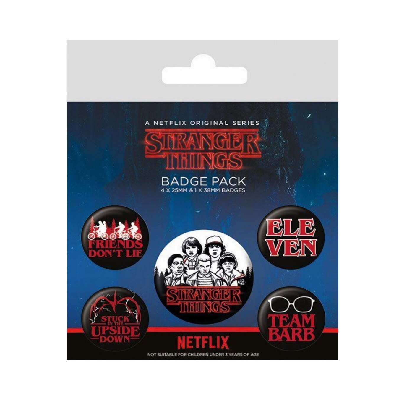 Stranger Things Set 5 Insigne Characters - eMAG.ro