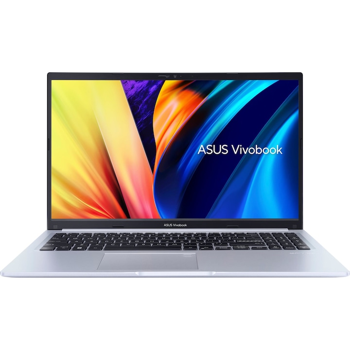 Laptop Asus VivoBook X1502ZA processzor Intel® Core™ i5-1240P 12M gyorsítótár, 4,40 GHz-ig 15,6" FHD, 8 GB, 512 GB SSD, Intel Iris Xe Graphics, ezüst