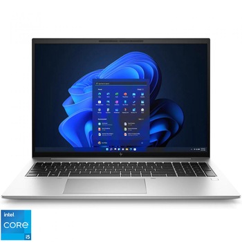 Laptop HP EliteBook 860 G9 cu procesor Intel Core i5-1235U pana la 4.40 GHz, 16", WUXGA, IPS, 16GB DDR5, 512GB SSD, Intel Iris Xe Graphics, Windows 11 Pro downgrade to Windows 10 Pro
