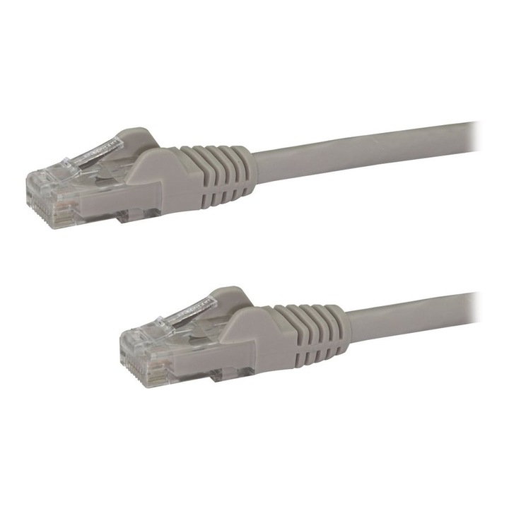 StarTech.com N6PATC3MGR hálózati kábel Szürke 3 M Cat6 U/UTP (UTP) (N6PATC3MGR)