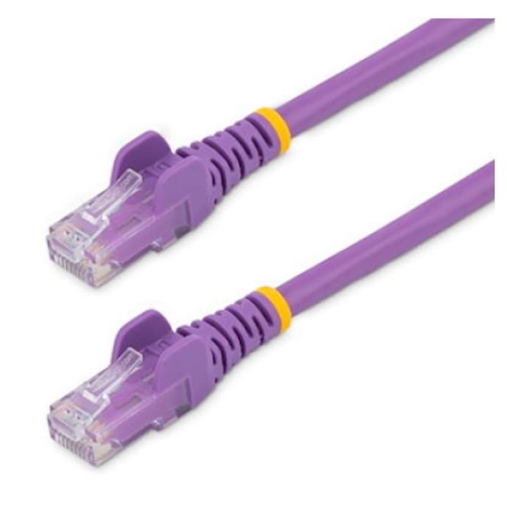 Cablu UTP StarTech N6PATC3MPL, RJ45, Cat6, 3m Violet
