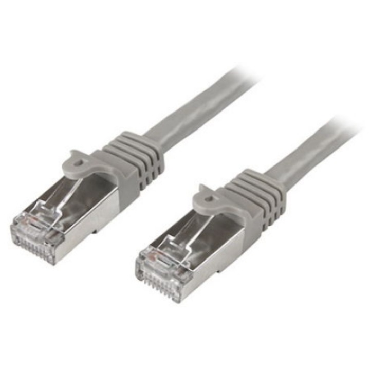Cablu SFTP StarTech N6SPAT3MGR, RJ45, Cat6, 3m Gri