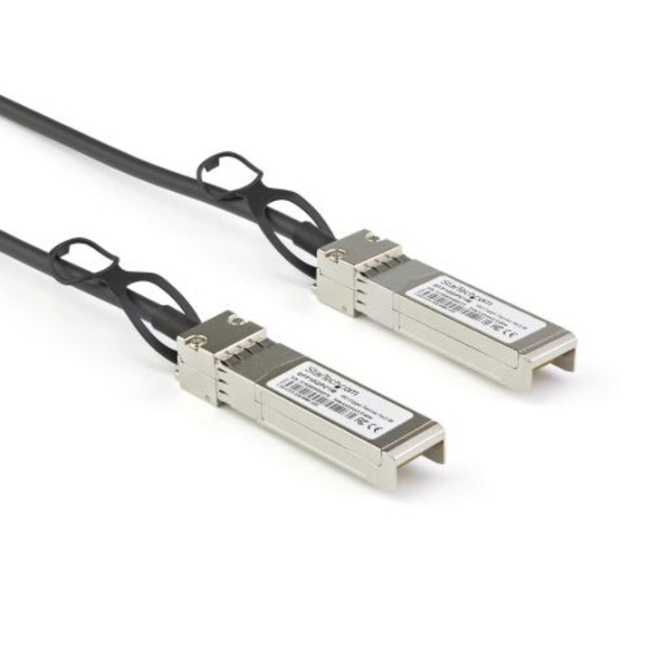 Кабел StarTech DACSFP10G1M, SFP+, 1m черен