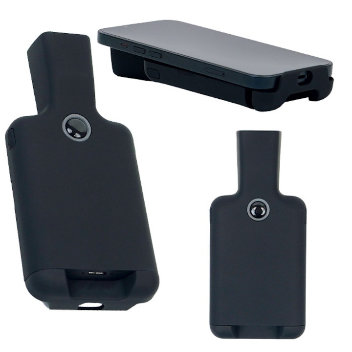 Cititor de coduri de bare, QR, 1D, 2D, mobil, wireless, Bluetooth, 2,4 GHz, 200 scanari/secunda, confirmare scanare prin lumina, semnal sonor, vibratie, raza de actiune wireless 10-15 m, memorie incorporata, interfata USB, negru, HDWR, HD7700