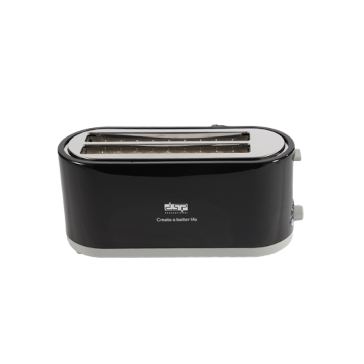 Prajitor de paine, Negru, 1400w DSP KC2046