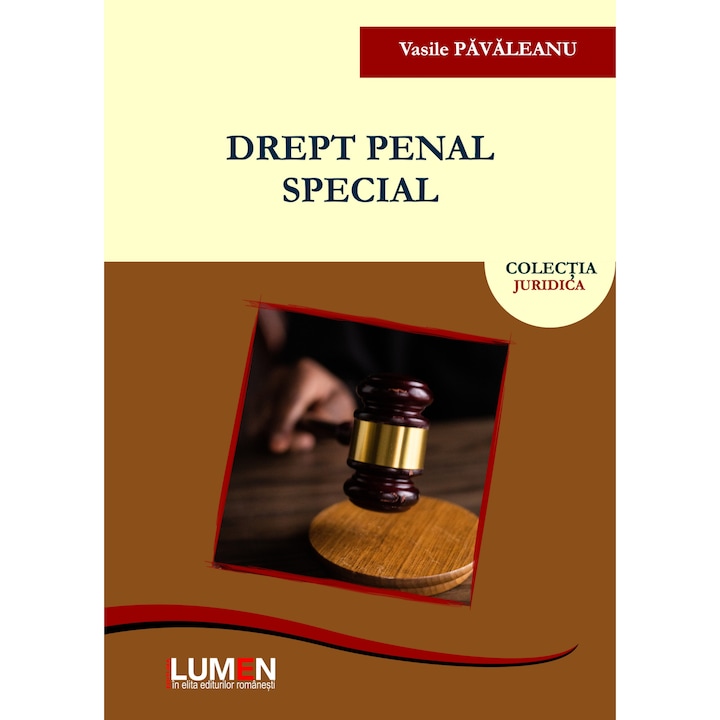 Drept penal special- Vasile PAVALEANU